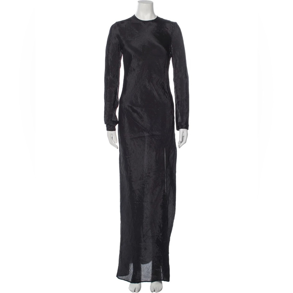 SIR the label size small (1) black long sleeve maxi gown dress new with tags